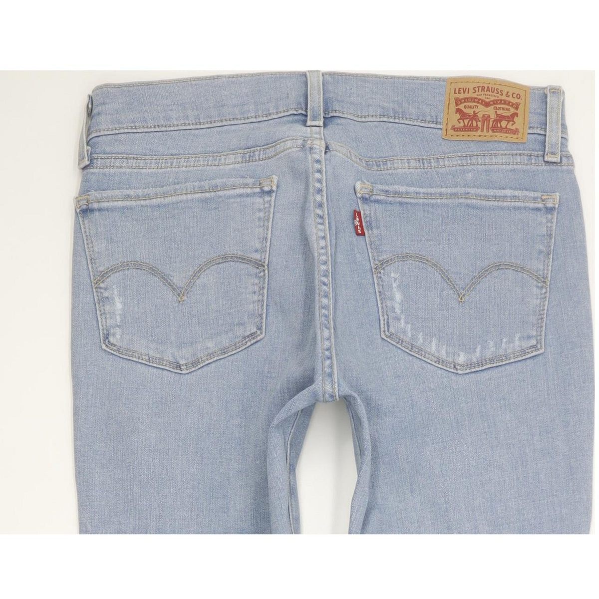 Levi's 710 Super Women Blue Skinny Slim Stretch Jeans W29 L32