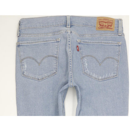 Levi's 710 Super Women Blue Skinny Slim Stretch Jeans W29 L32