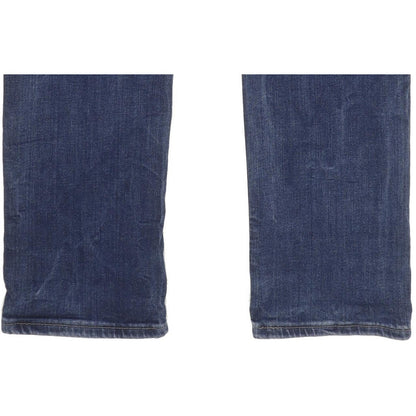 Levi's Demi Curve Women Blue Straight Slim Stretch Jeans W26 L32