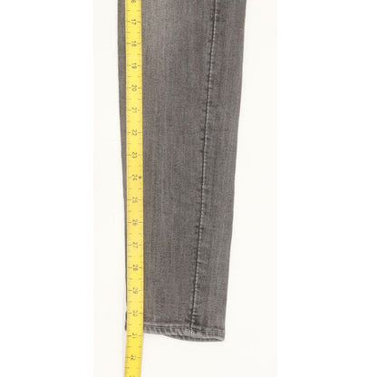 G-Star Lynn Mid Women Grey Skinny Slim Stretch Jeans W28 L31