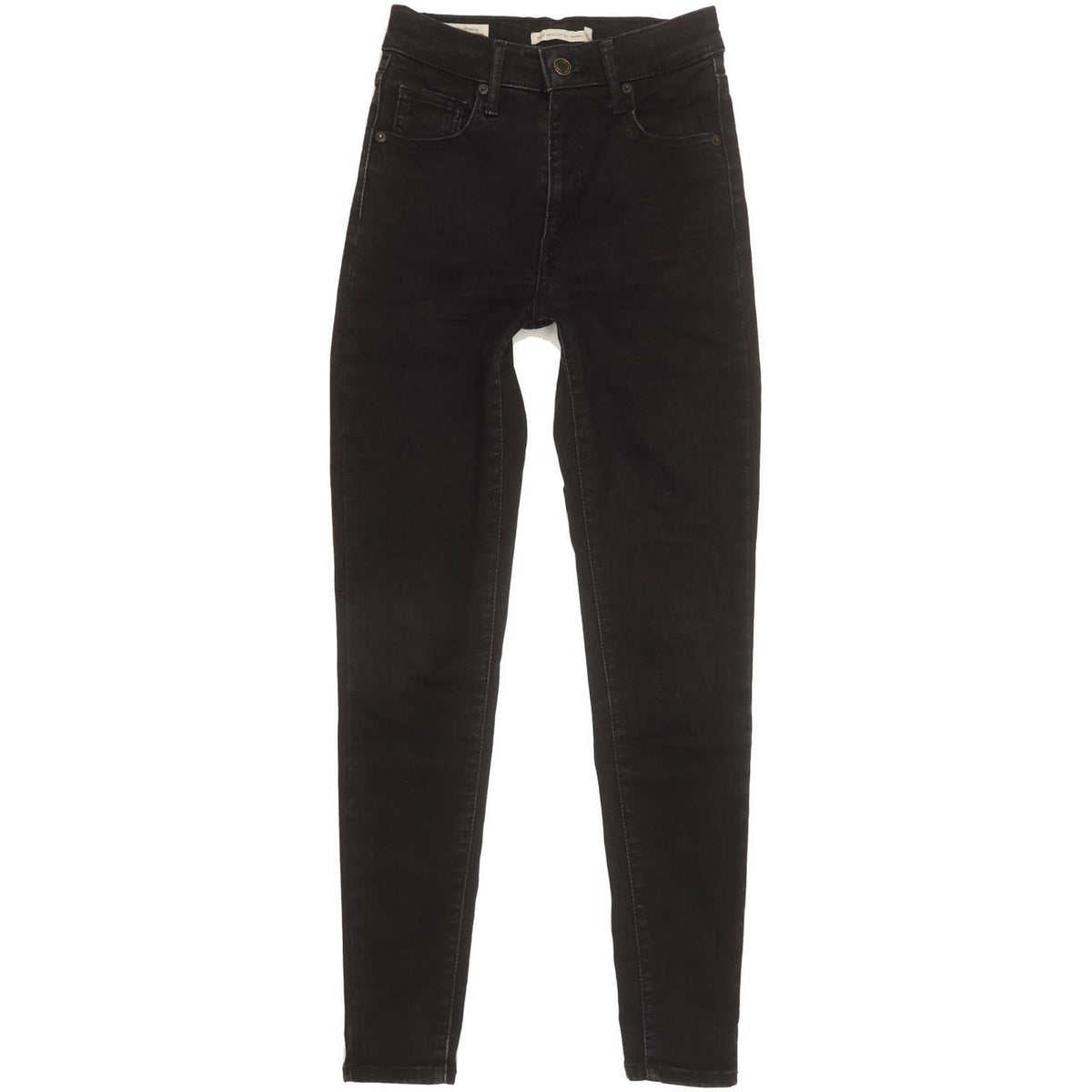 Levi's Mile Women Black Skinny Slim Jeans W25 L27