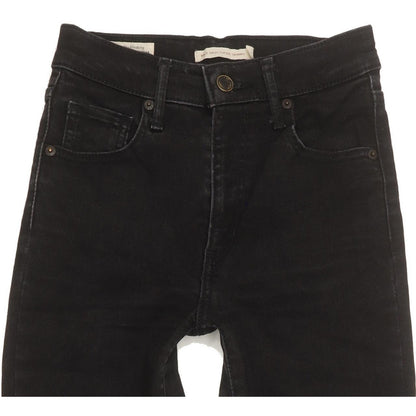 Levi's Mile Women Black Skinny Slim Jeans W25 L27