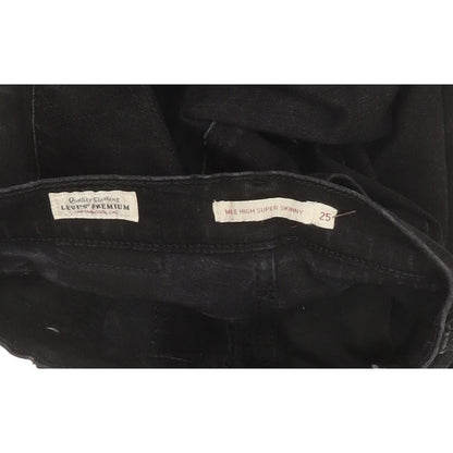 Levi's Mile Women Black Skinny Slim Jeans W25 L27