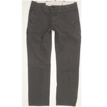 G-Star Bronson Women Grey Tapered Loose Chino Stretch Jeans W29 L26