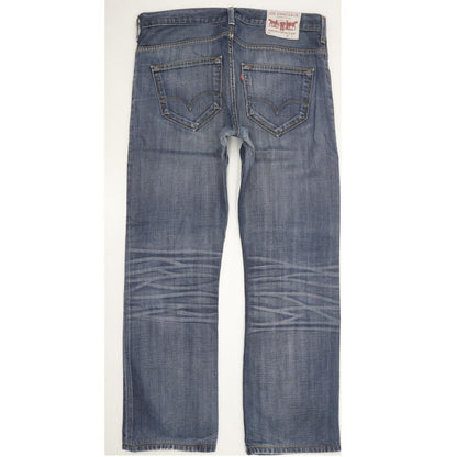 Levi's Men Blue Straight Regular Jeans W34 L30