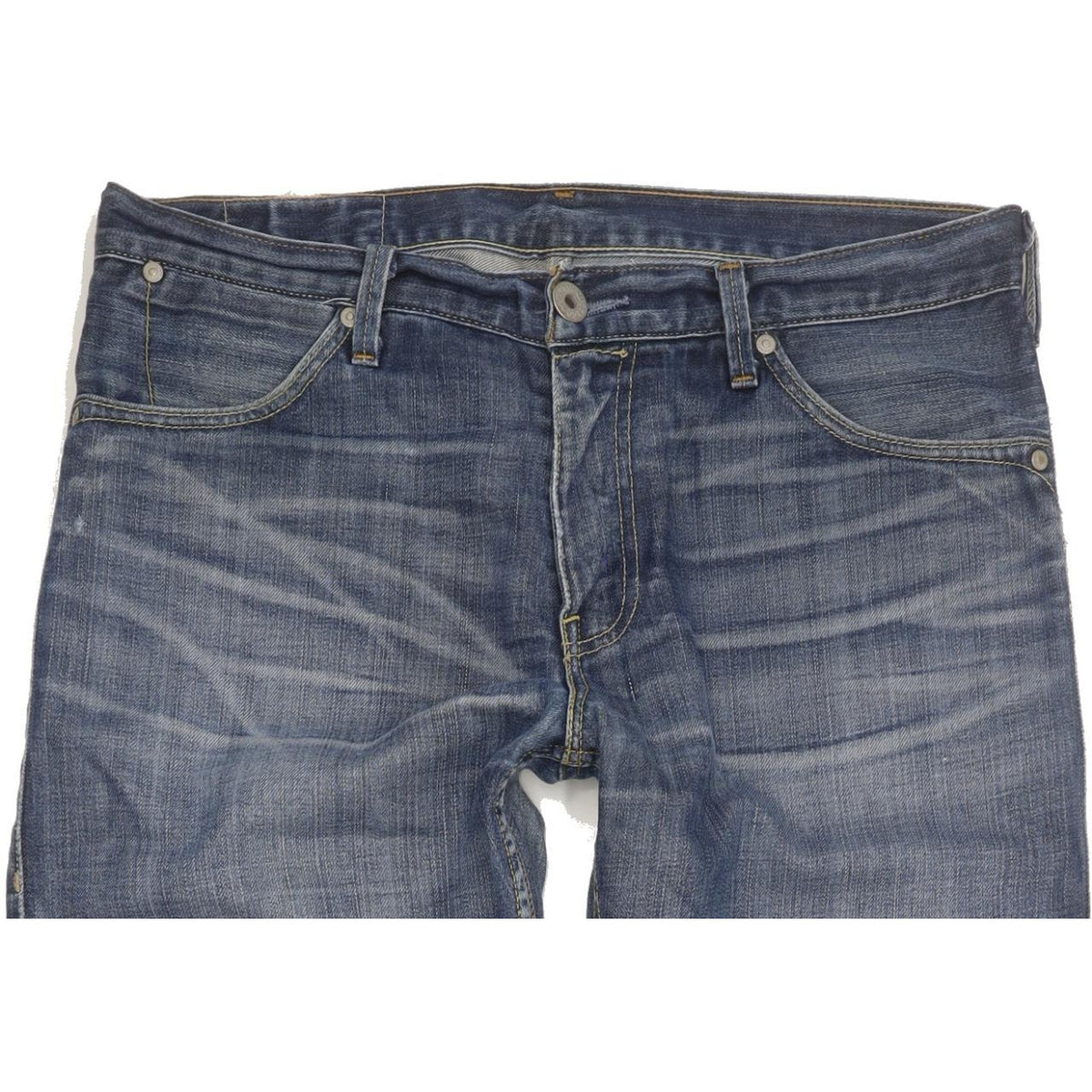 Levi's Men Blue Straight Regular Jeans W34 L30