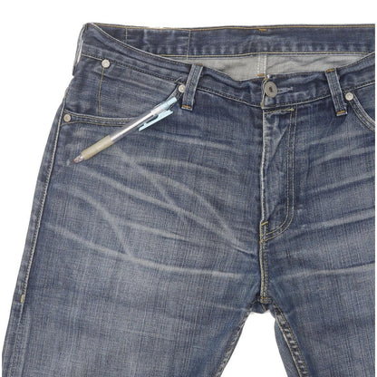 Levi's Men Blue Straight Regular Jeans W34 L30