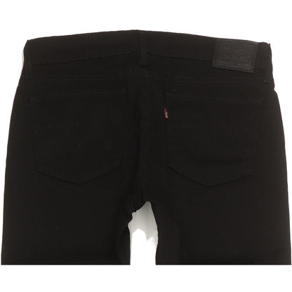 Levi's Women Black Skinny Slim Stretch Jeans W28 L32