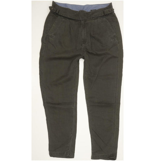 G-Star Bronson Army Chino Khaki Tapered Relaxed Boyfriend Jeans High Waisted W26 L32