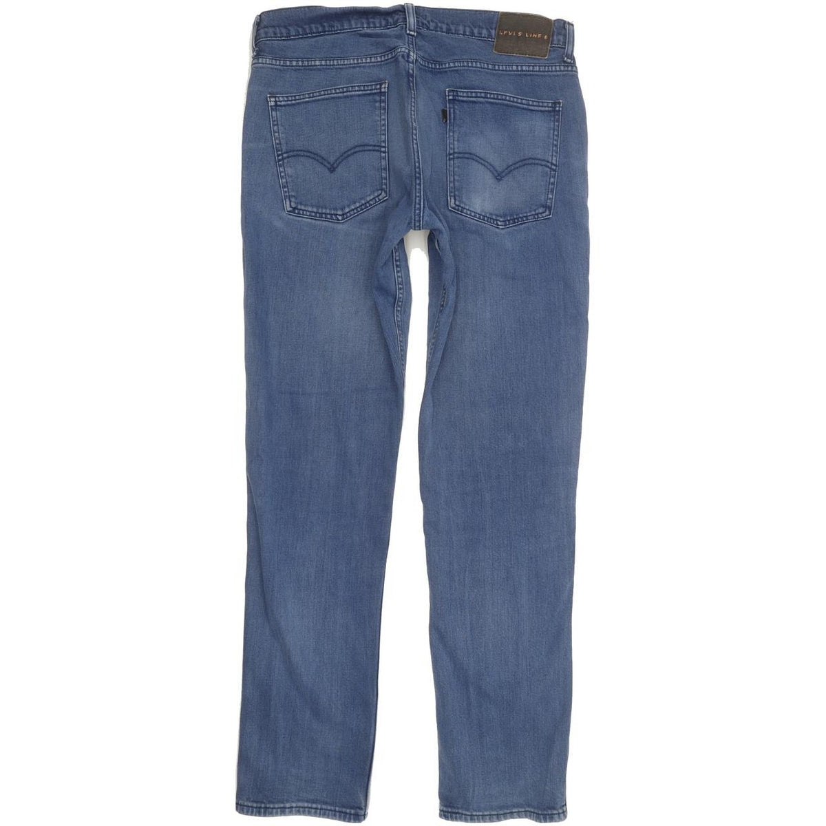 Levi's Line 8 Men Blue Straight Slim Stretch Jeans W33 L32
