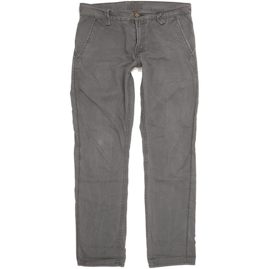 Levi's 511 Men Grey Straight Slim Jeans W34 L31