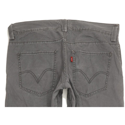 Levi's 511 Men Grey Straight Slim Jeans W34 L31