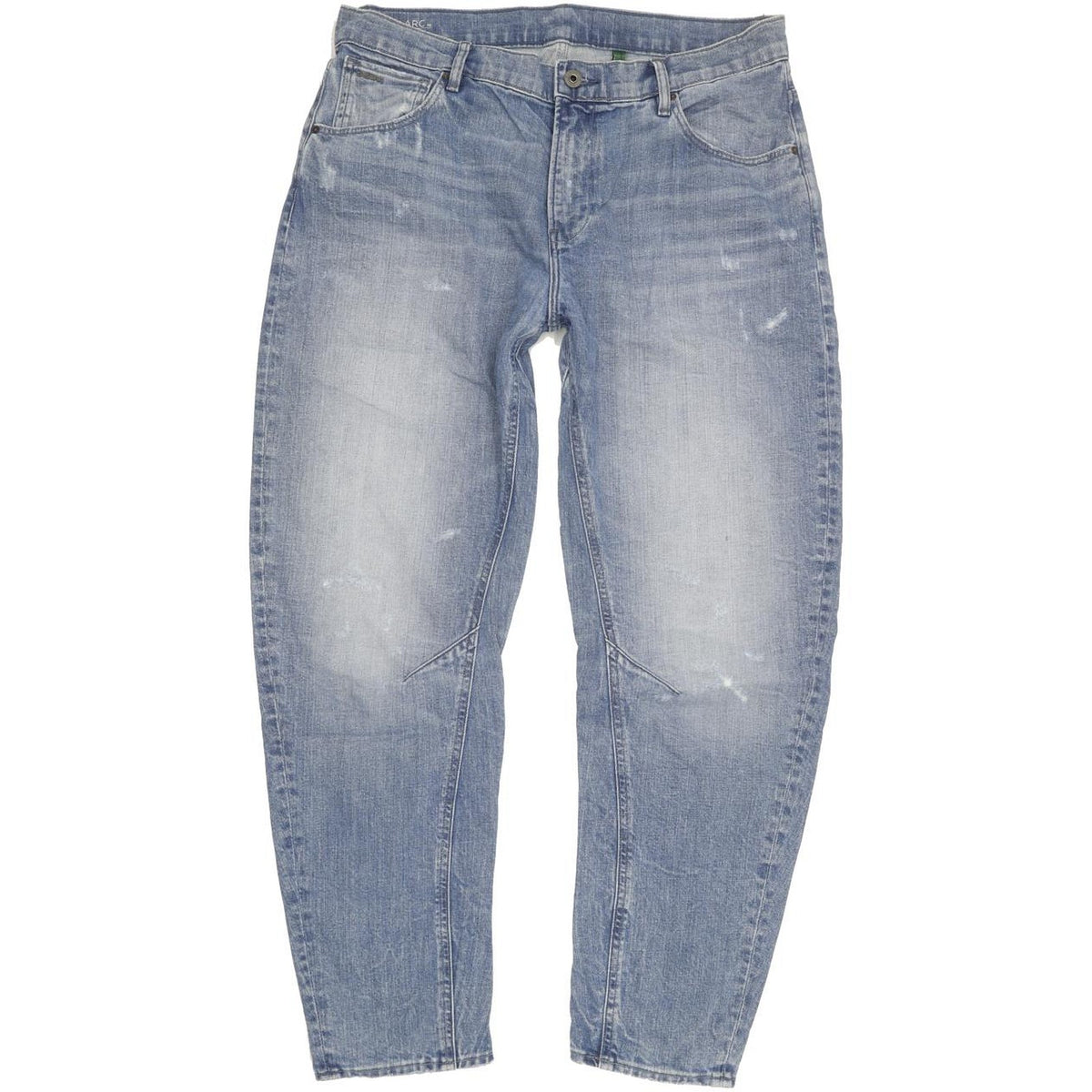 G-Star Arc 3D Men Blue Tapered Relaxed Boyfriend Stretch Jeans W30 L34