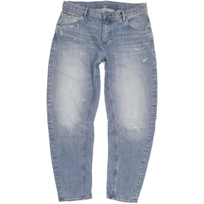 G-Star Arc 3D Men Blue Tapered Relaxed Boyfriend Stretch Jeans W30 L34