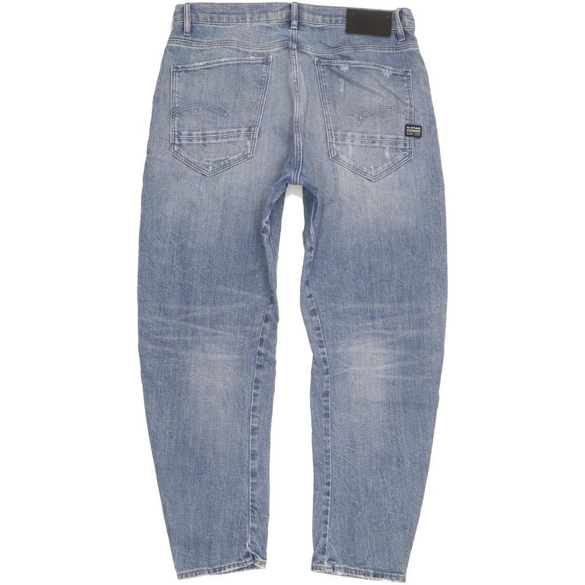 G-Star Arc 3D Men Blue Tapered Relaxed Boyfriend Stretch Jeans W30 L34