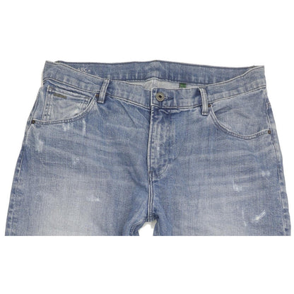 G-Star Arc 3D Men Blue Tapered Relaxed Boyfriend Stretch Jeans W30 L34