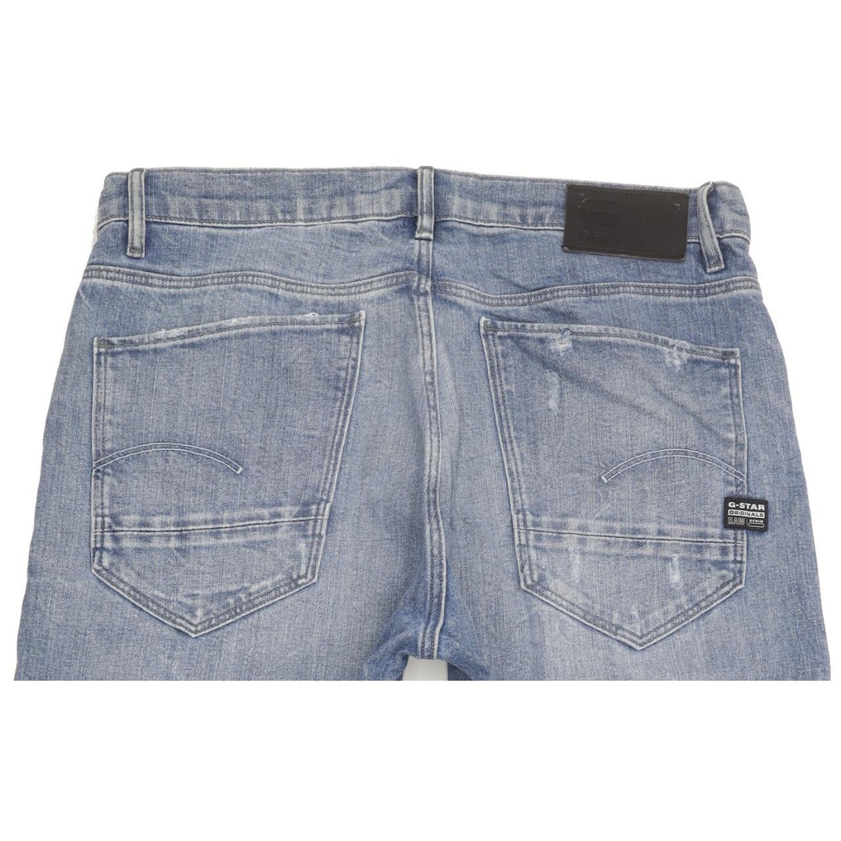 G-Star Arc 3D Men Blue Tapered Relaxed Boyfriend Stretch Jeans W30 L34