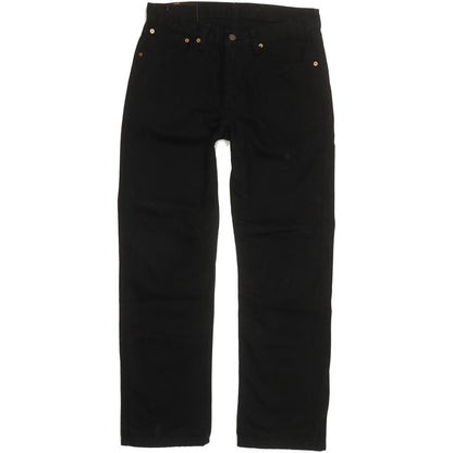 Levi's 751 Men Black Straight Regular Jeans W33 L30