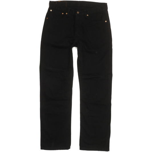 Levi's 751 Men Black Straight Regular Jeans W33 L30