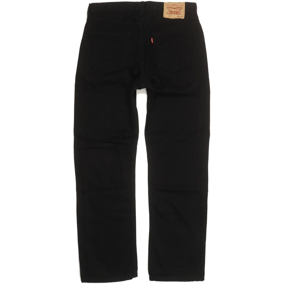 Levi's 751 Men Black Straight Regular Jeans W33 L30