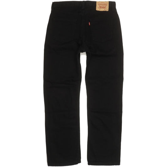 Levi's 751 Men Black Straight Regular Jeans W33 L30
