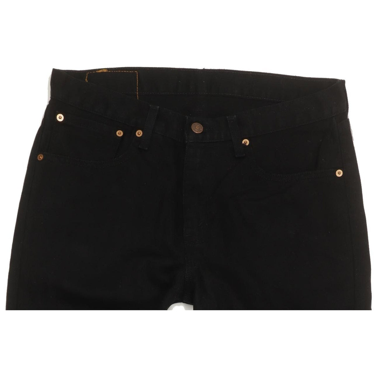 Levi's 751 Men Black Straight Regular Jeans W33 L30