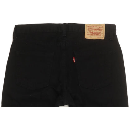 Levi's 751 Men Black Straight Regular Jeans W33 L30