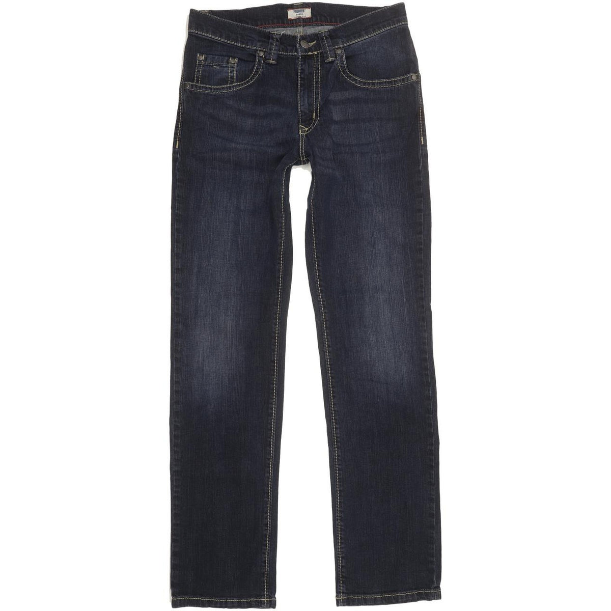 Pioneer Rando Men Blue Straight Regular Stretch Jeans W32 L32