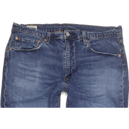Levi's Men Blue Straight Regular Stretch Jeans W36 L32
