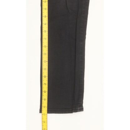 Lee Luke Men Black Skinny Slim Stretch Jeans W31 L31