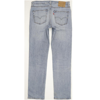 Levi's 511 Men Blue Straight Slim Stretch Jeans W32 L32