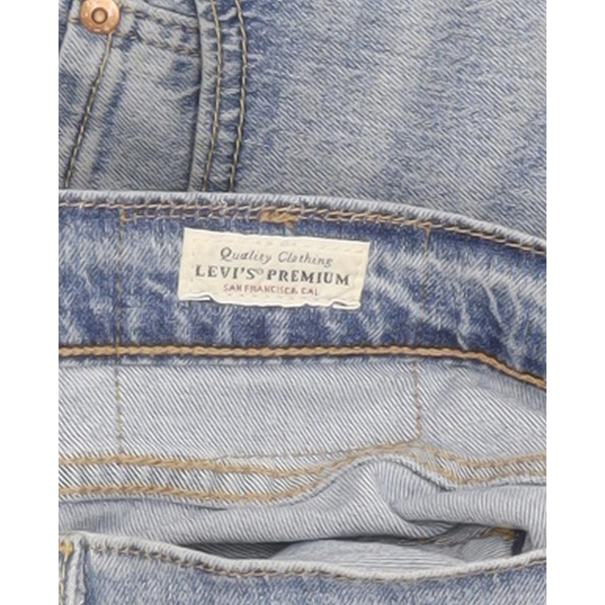 Levi's 511 Men Blue Straight Slim Stretch Jeans W32 L32