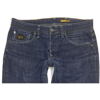 G-Star Porter Men Blue Straight Regular Jeans W34 L35
