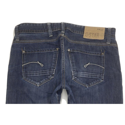 G-Star Porter Men Blue Straight Regular Jeans W34 L35