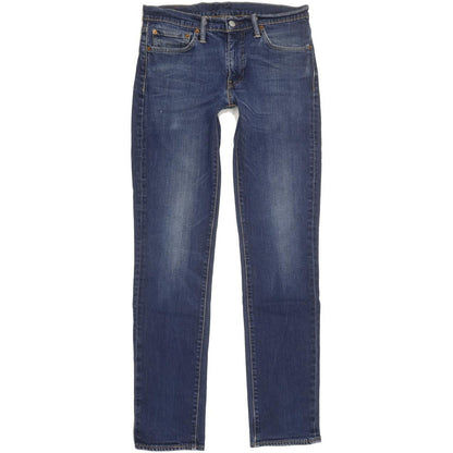 Levi's 511 Men Blue Straight Slim Stretch Jeans W32 L32