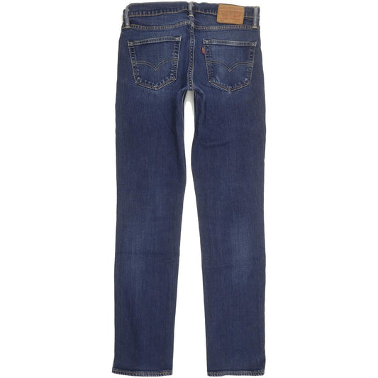 Levi's 511 Men Blue Straight Slim Stretch Jeans W32 L32