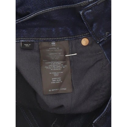G-Star 3301 Men Navy Skinny Slim Stretch Jeans W30 L32