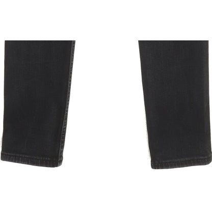 Levi's 710 Super Women Black Skinny Slim Stretch Jeans W24 L30