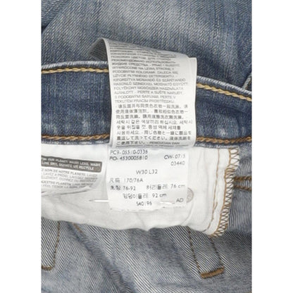 Levi's 510 Men Blue Skinny Slim Stretch Jeans W30 L30