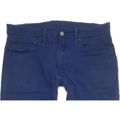Levi's 511 Men Blue Straight Slim Stretch Jeans W34 L33