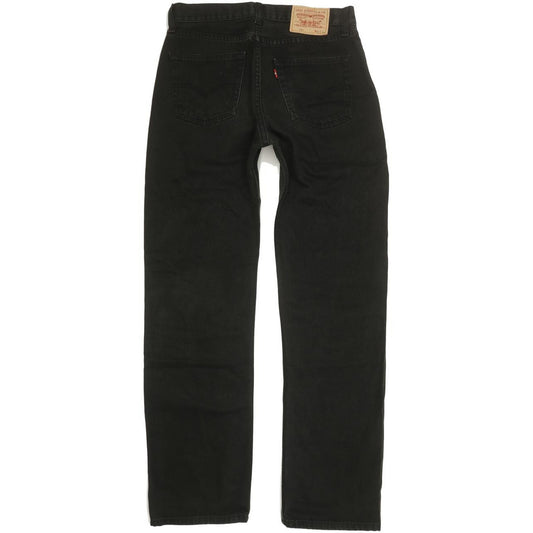 Levi's 751 Men Black Straight Regular Jeans W32 L32
