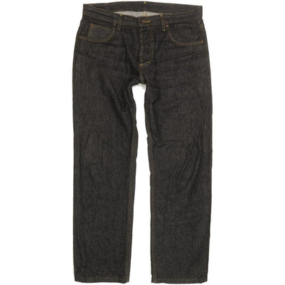 Lee Seattle Men Black Straight Regular Jeans W36 L31