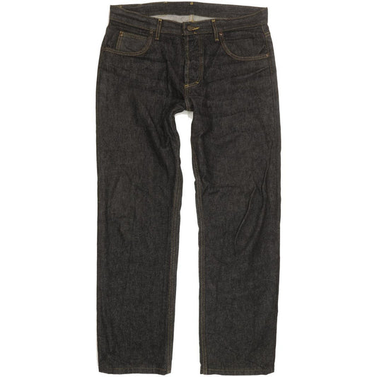 Lee Seattle Men Black Straight Regular Jeans W36 L31