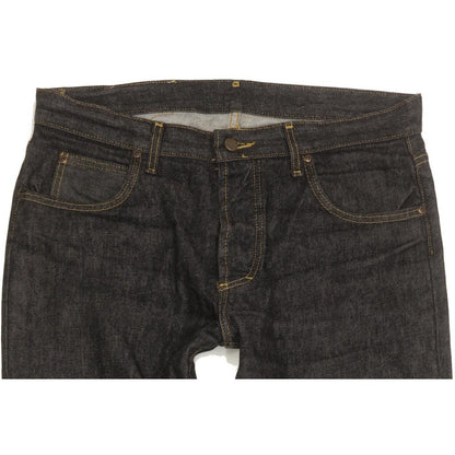 Lee Seattle Men Black Straight Regular Jeans W36 L31