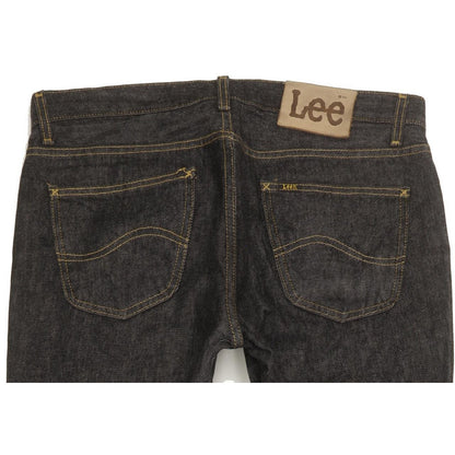 Lee Seattle Men Black Straight Regular Jeans W36 L31