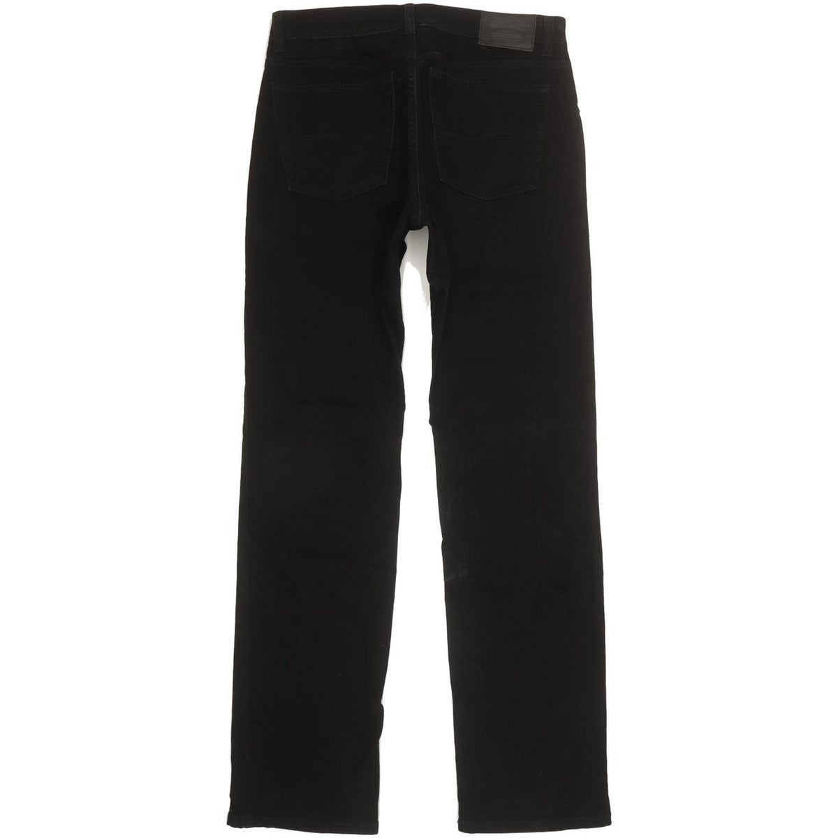 Pioneer Ron Men Black Straight Slim Stretch Jeans W32 L32