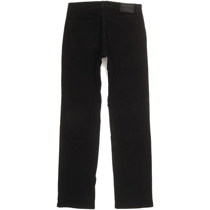 Pioneer Ron Men Black Straight Slim Stretch Jeans W32 L32