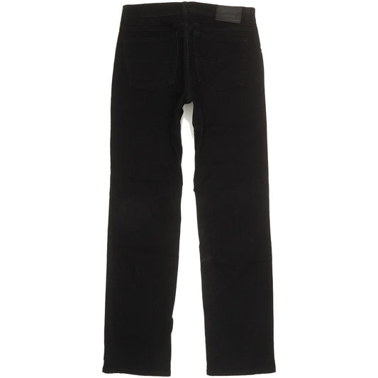 Pioneer Ron Men Black Straight Slim Stretch Jeans W32 L32