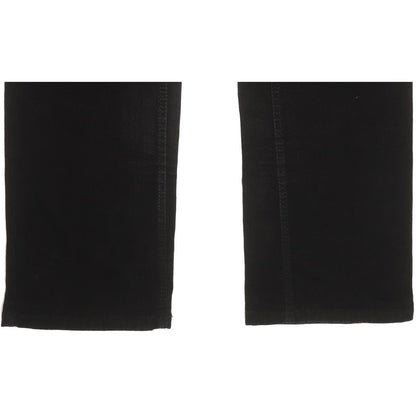 Pioneer Ron Men Black Straight Slim Stretch Jeans W32 L32