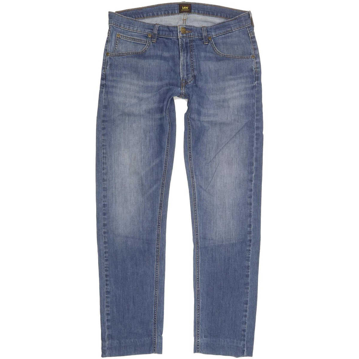 Lee Daren Men Blue Straight Slim Stretch Jeans W32 L31